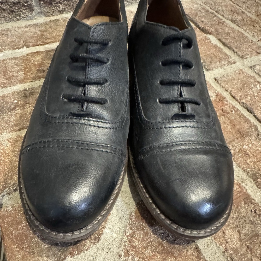 Josef Seibel Sienna 85 Oxford Casual Shoe Womens 7-7.5 EU 38 Black Leather #240 - Picture 9 of 16